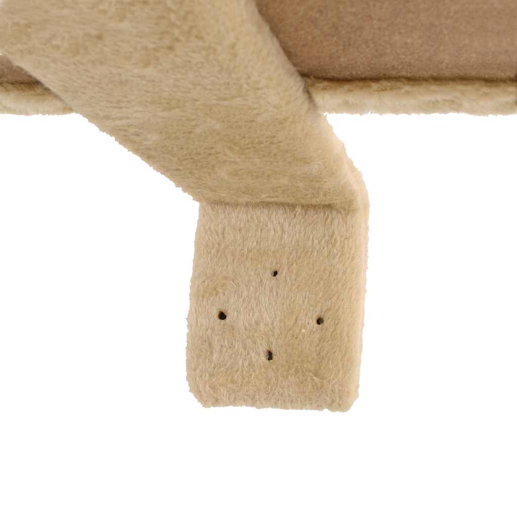vidaXL Katträd väggmonterat med klöspelare i sisal 194 cm beige