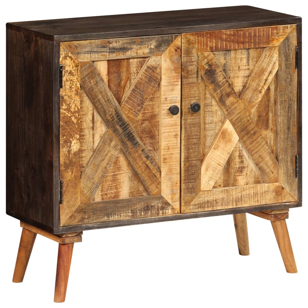 vidaXL Skänk massivt mangoträ 85x30x75 cm