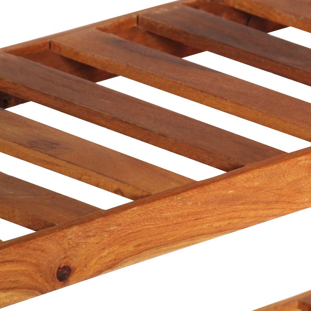vidaXL Skänk med 3 lådor 110x30x80 cm massivt trä