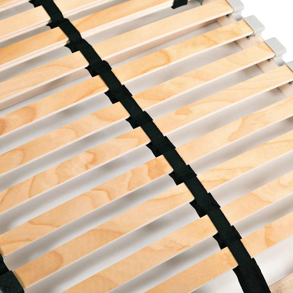 vidaXL Ribbotten utan madrass med 28 ribbor 7 zoner 80x200 cm
