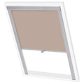 vidaXL Mörkläggande rullgardin beige SK06 GGL och GGU