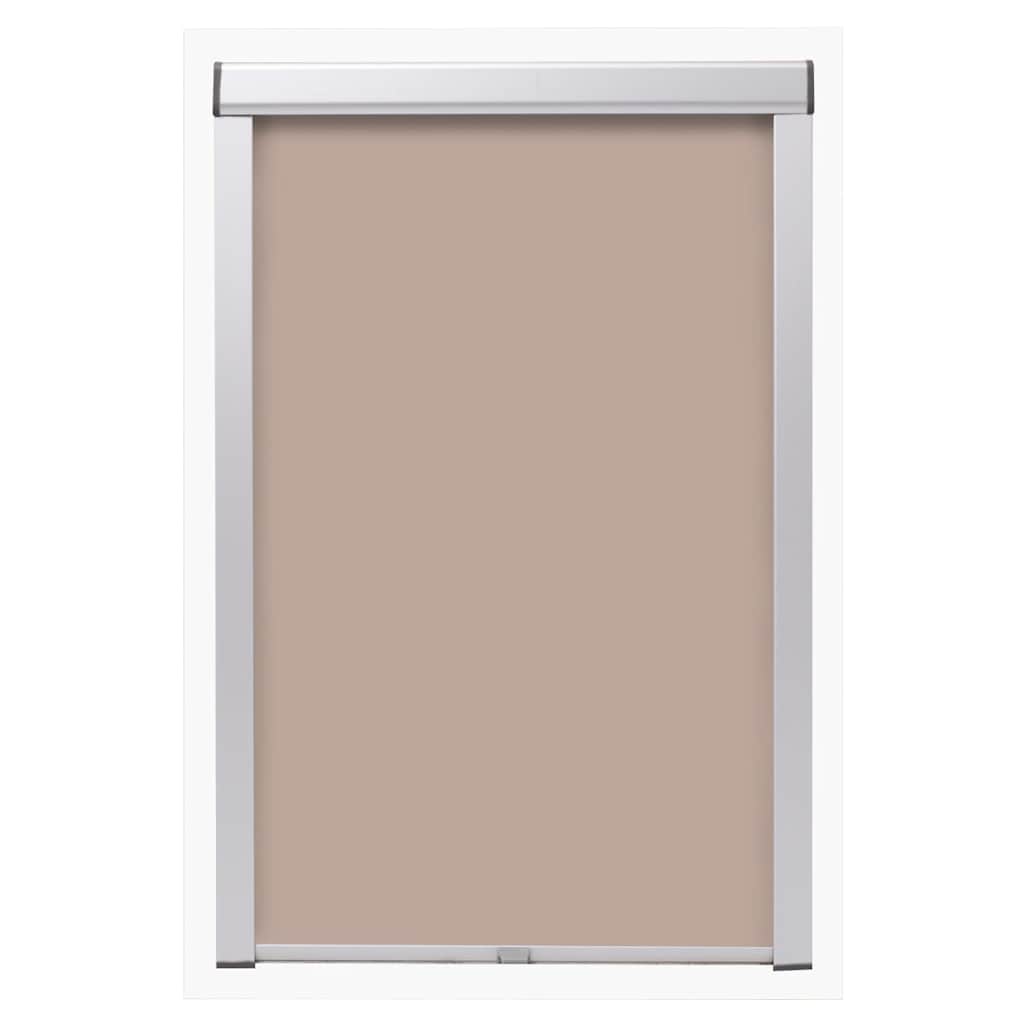vidaXL Mörkläggande rullgardin beige SK06 GGL och GGU