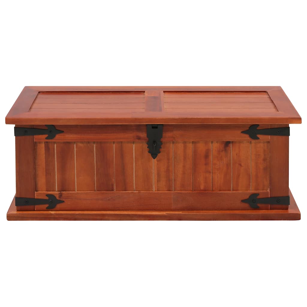 vidaXL Förvaringskista 60x25x22 cm massivt akaciaträ
