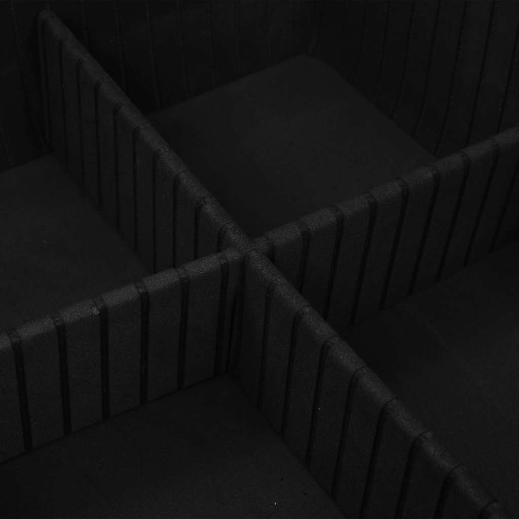vidaXL Verktygsväska 46x33x16 cm silver aluminium