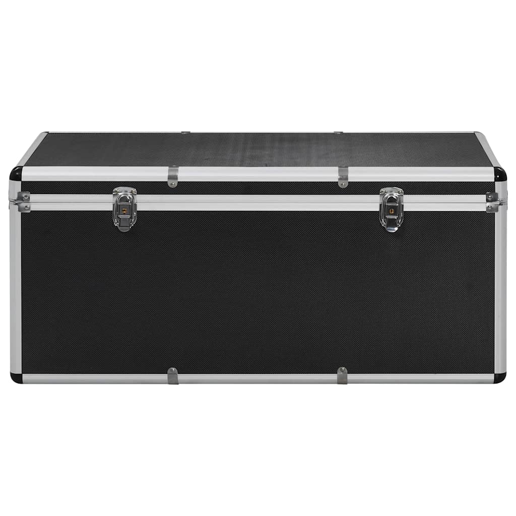 vidaXL Förvaringsväskor 3 st svart aluminium