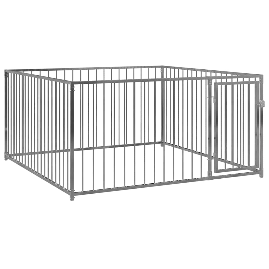 vidaXL Hundgård för utomhusbruk 200x200x100 cm