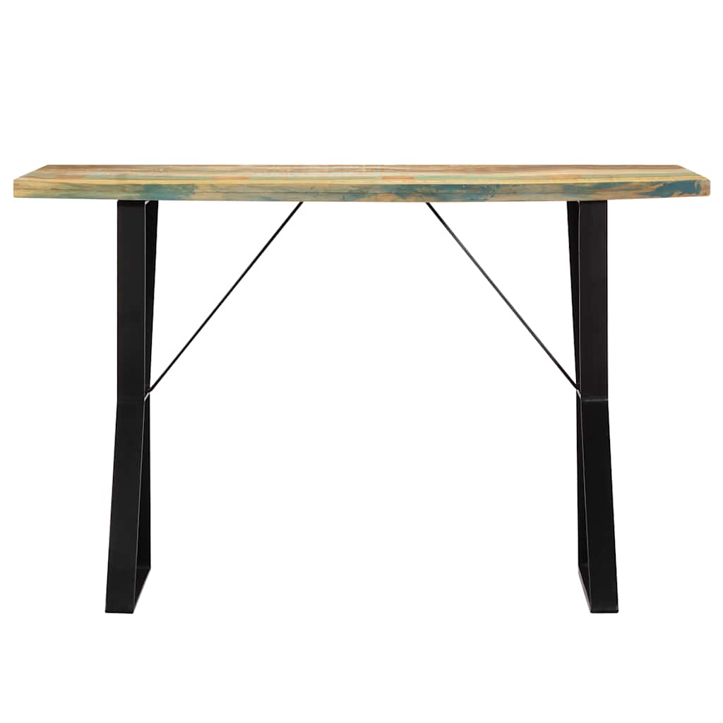 vidaXL Matbord 120x60x76 cm massivt återvunnet trä