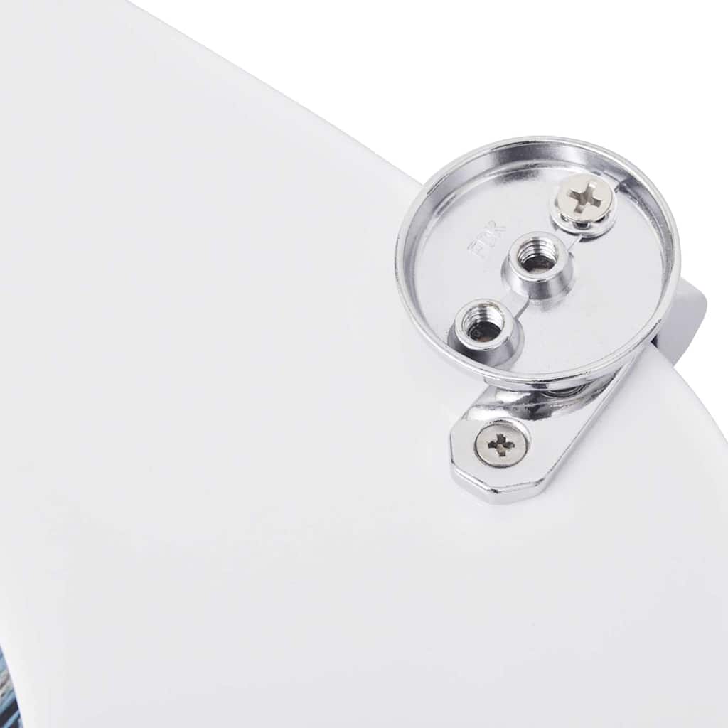 vidaXL Toalettsitsar med lock 2 st MDF vintage trä