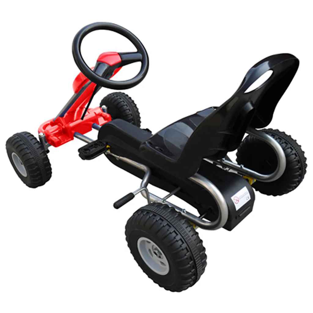 vidaXL Trampbil röd