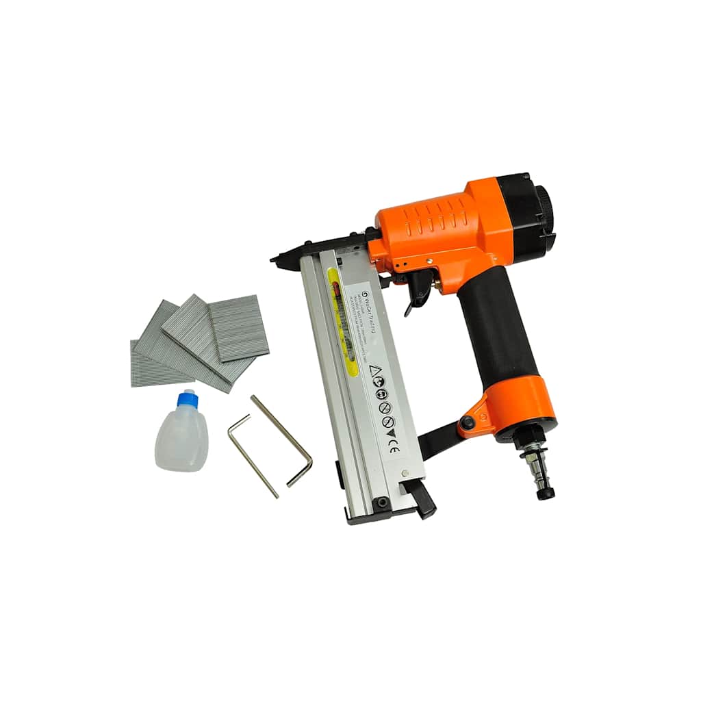 vidaXL 2-i-1 Häftpistol och spikpistol med tryckluft