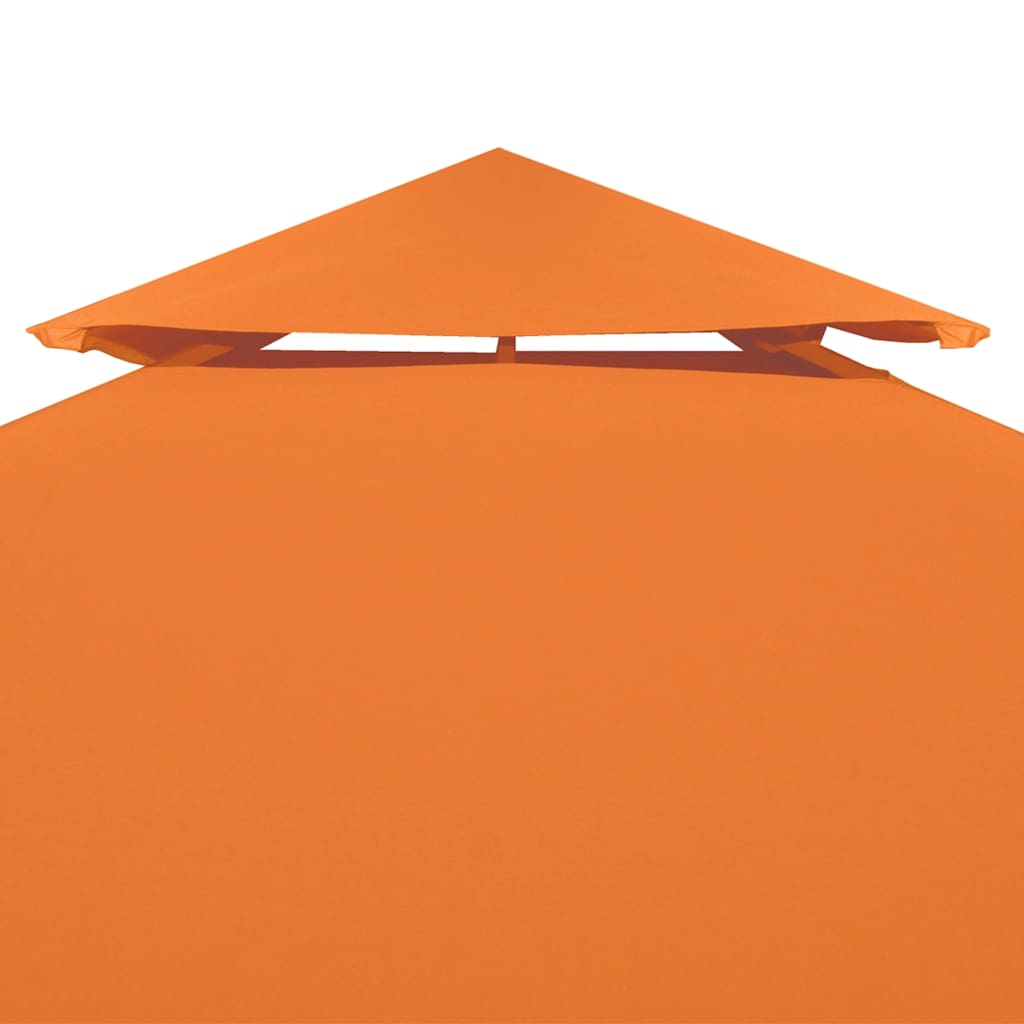 vidaXL Paviljongtak 310 g/m² 3 x 3 m orange