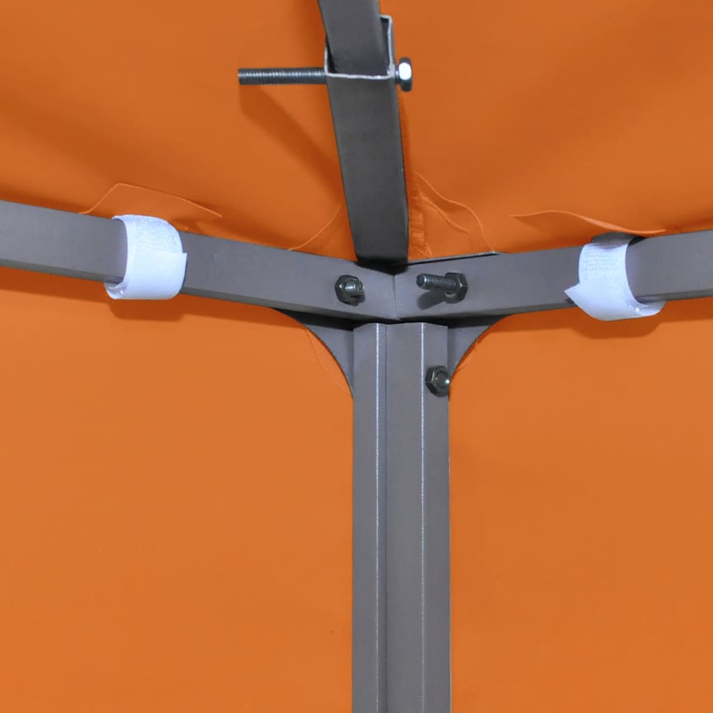 vidaXL Paviljongtak 310 g/m² 3 x 3 m orange
