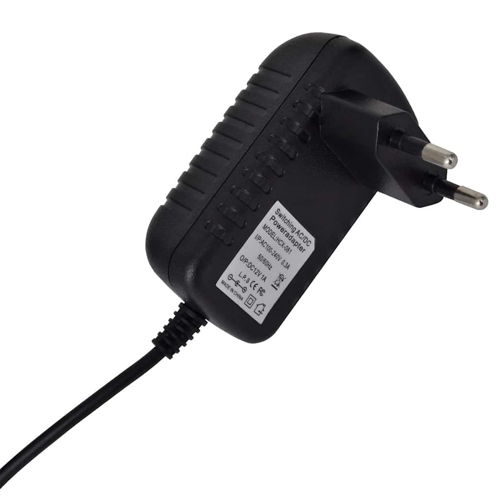 vidaXL Akvariumlampa LED 28 cm vit