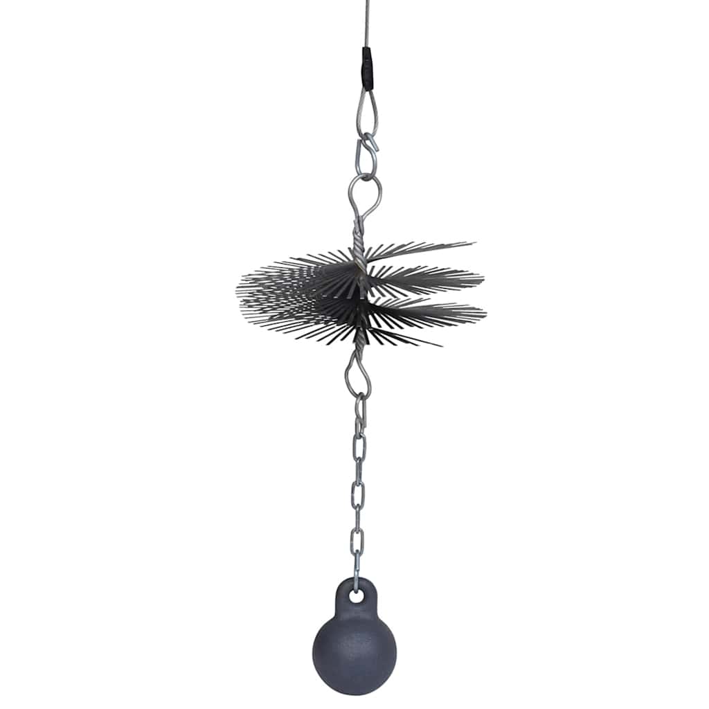 vidaXL Rund Skorsten Rengöringsborste Dia. 20 cm