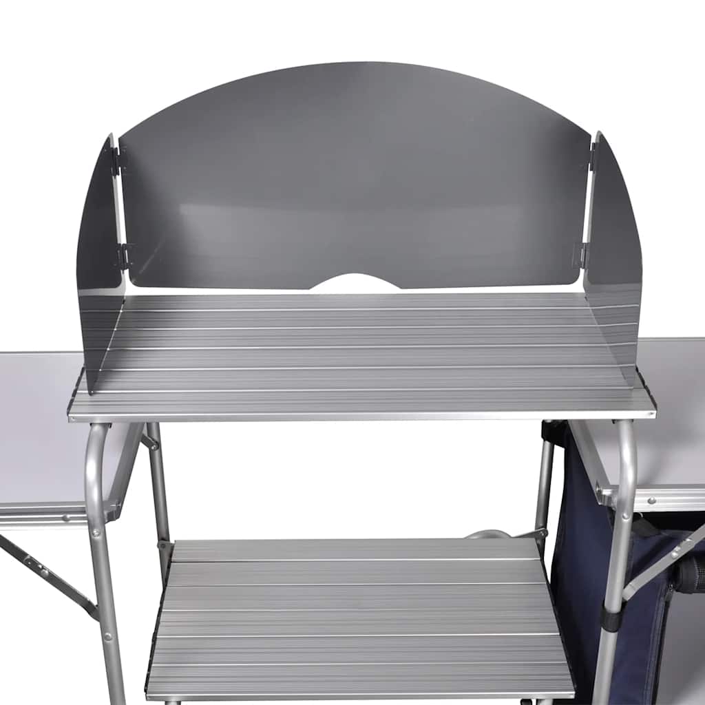 Campingkök med vindskydd i aluminium