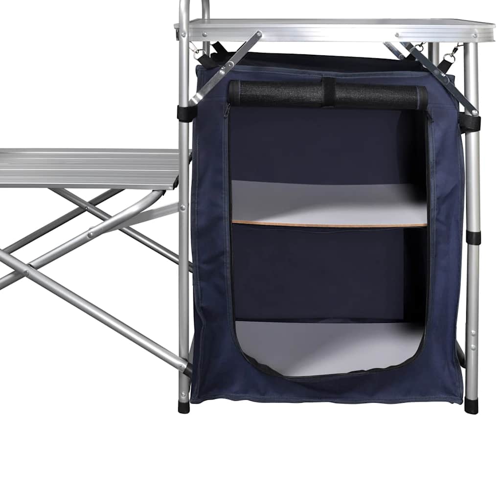 Campingkök med vindskydd i aluminium