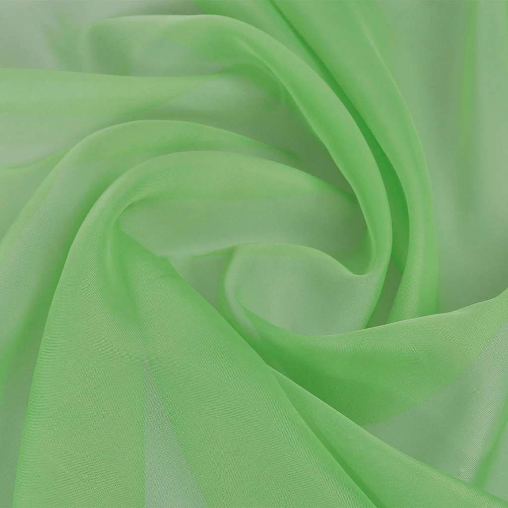 vidaXL Voile tyg 1,45 x 20 m grön