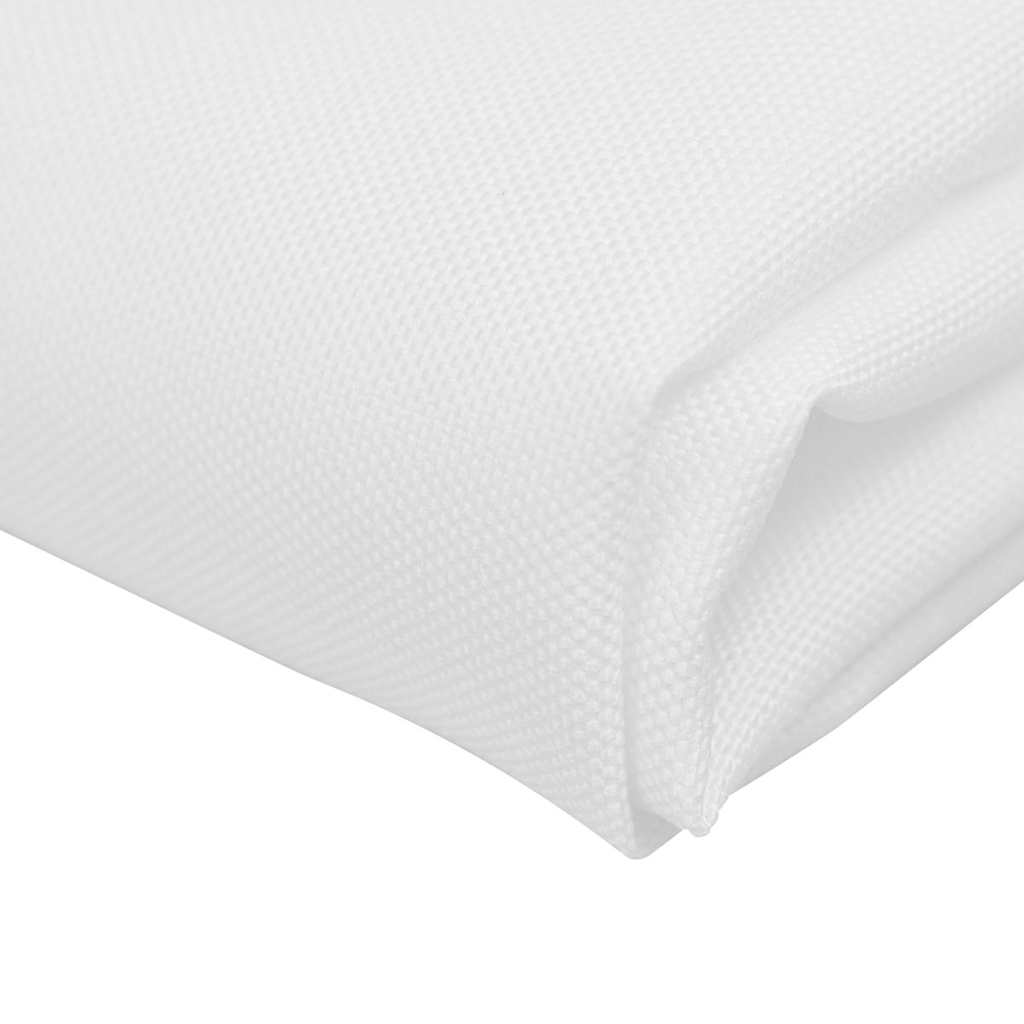 vidaXL 10 Servetter Vit 50 x 50 cm