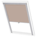 vidaXL Mörkläggande rullgardin beige C04 GGL och GGU