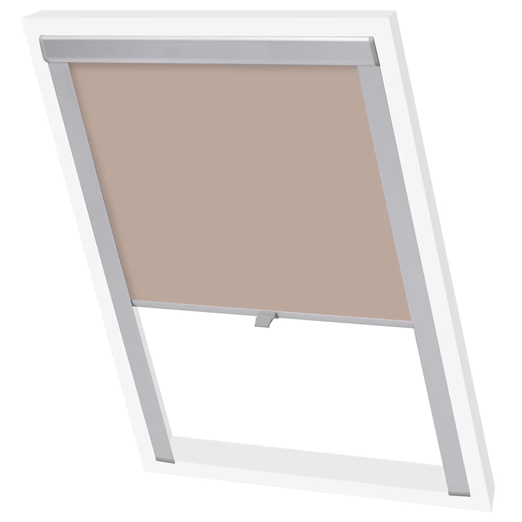 vidaXL Mörkläggande rullgardin beige C04 GGL och GGU