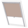vidaXL Mörkläggande rullgardin beige M06/306 GGL och GGU