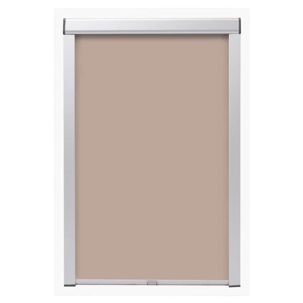 vidaXL Mörkläggande rullgardin beige M06/306 GGL och GGU