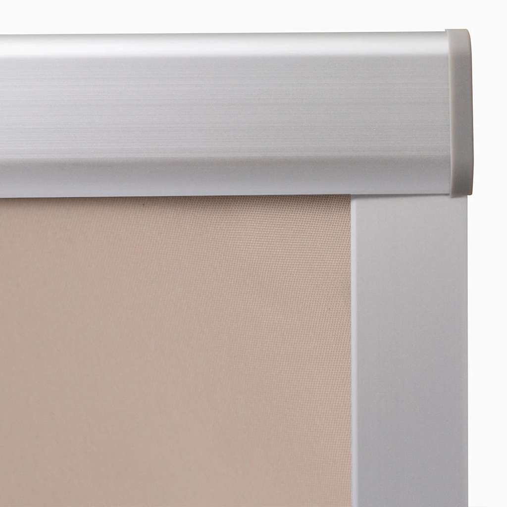 vidaXL Mörkläggande rullgardin beige M06/306 GGL och GGU