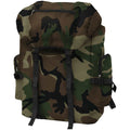 vidaXL Arméryggsäck 65 L kamouflage