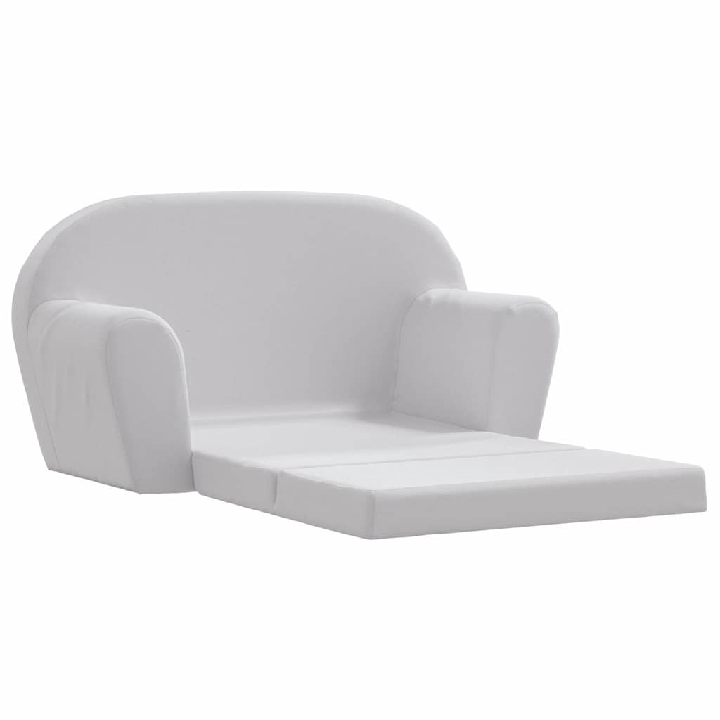 vidaXL Bäddsoffa för barn ljusgrå