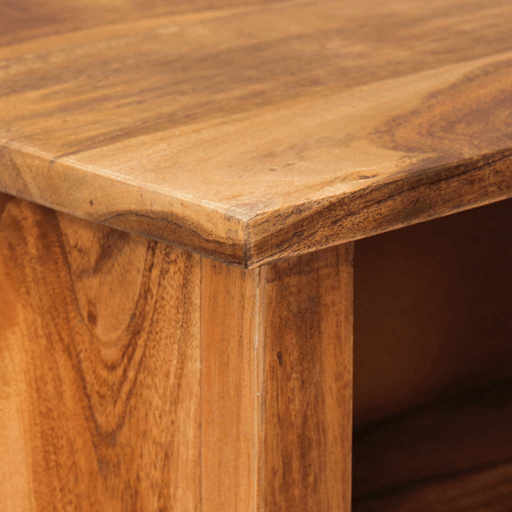 vidaXL Bokhylla 50x30x100 cm massivt trä
