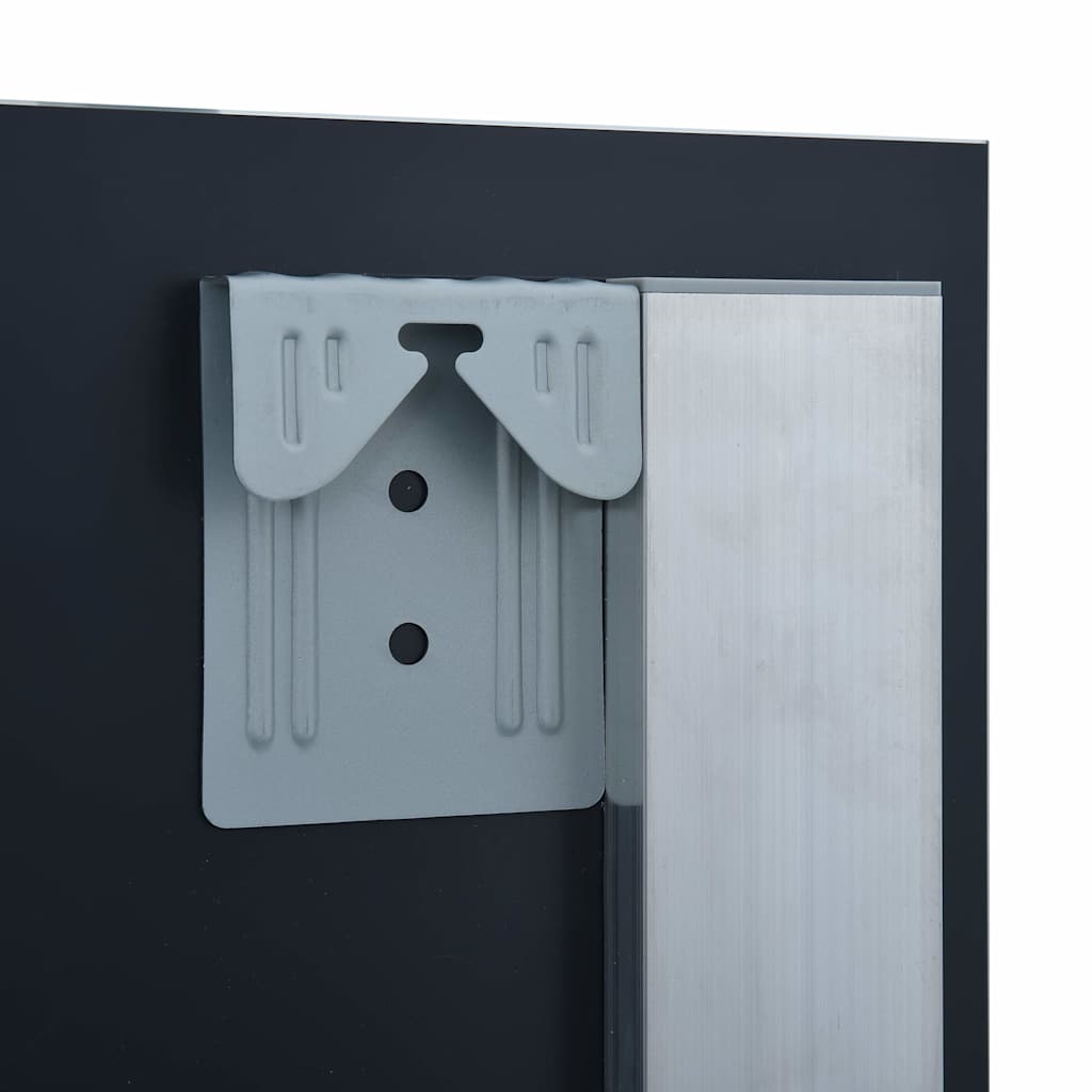 vidaXL Badrumsspegel LED 60x80 cm