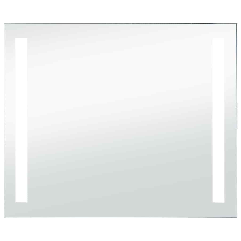 vidaXL Badrumsspegel LED 80x60 cm