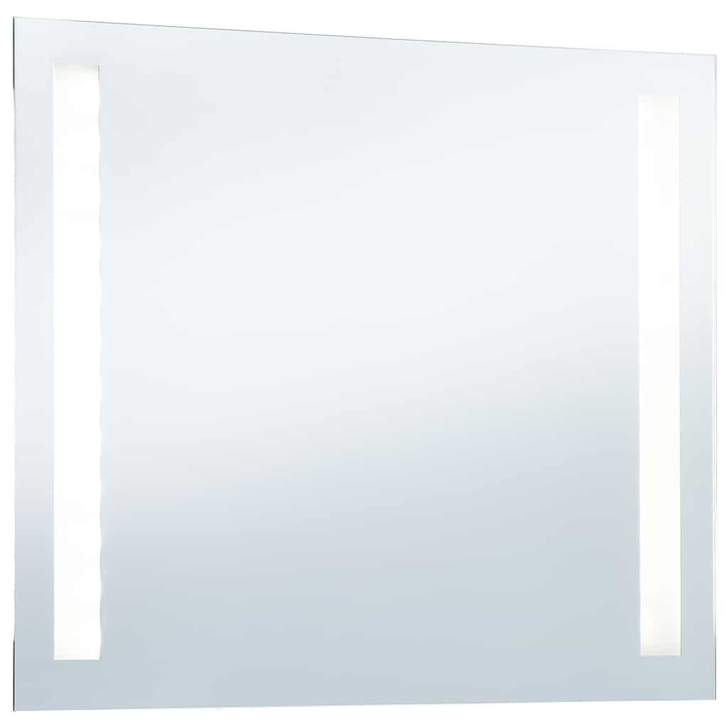 vidaXL Badrumsspegel LED 80x60 cm
