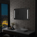vidaXL Badrumsspegel LED 100x60 cm