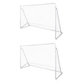 vidaXL Fotbollsmål nät 2 st 240x90x150 cm
