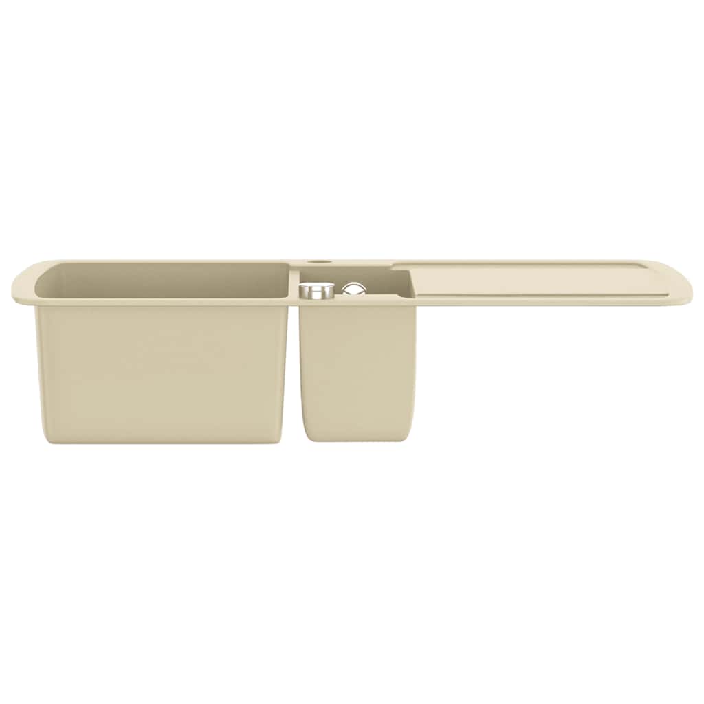 vidaXL Diskho granit dubbel beige
