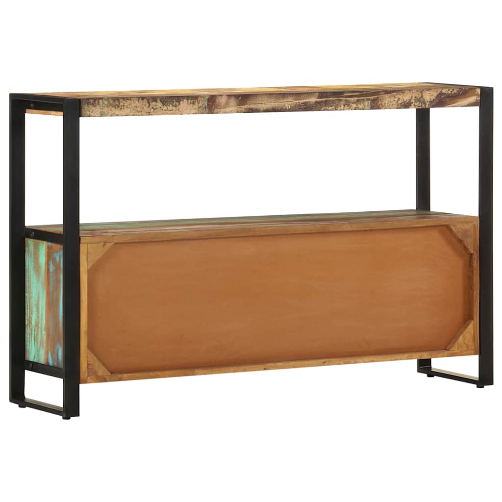 vidaXL Skänk 120x30x75 cm massivt återvunnet trä