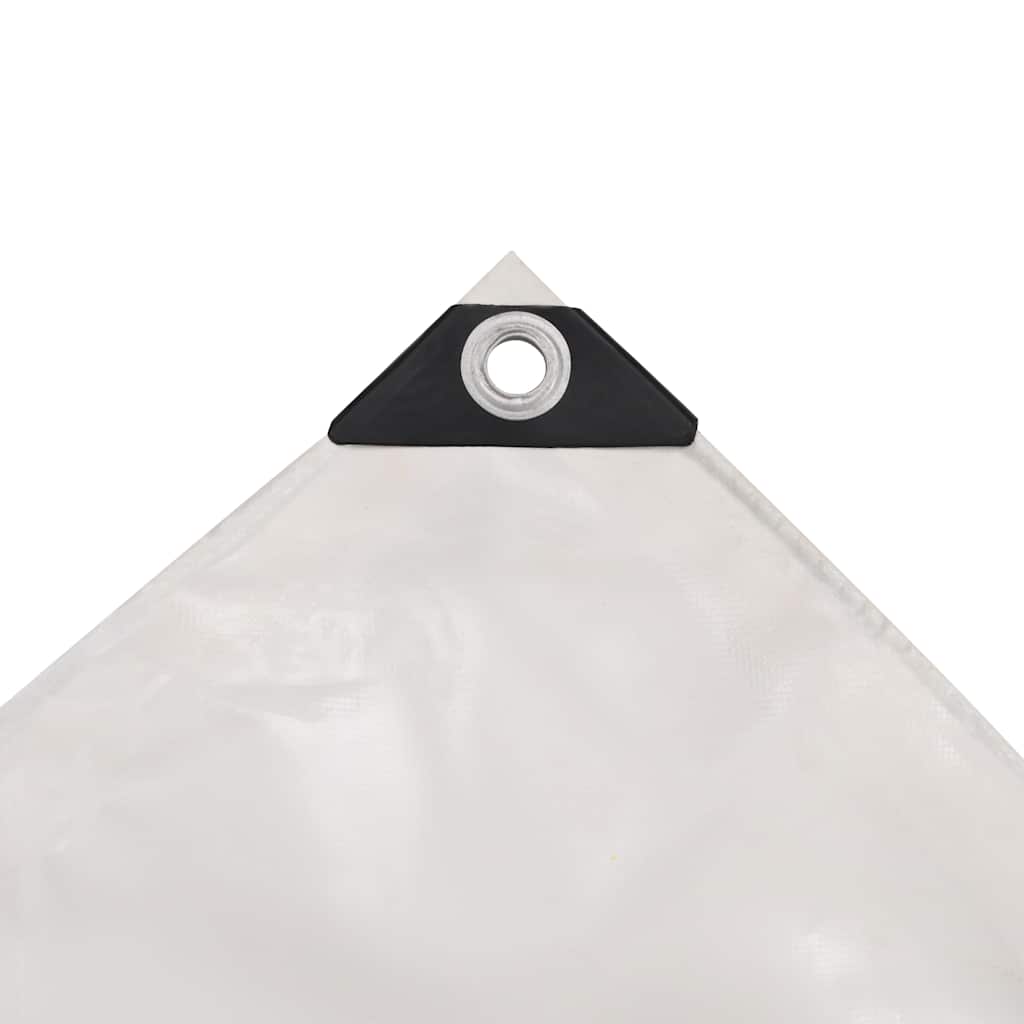 vidaXL Presenning 650 g/m² 1,5x20 m vit