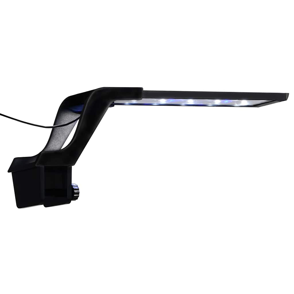 vidaXL Akvariebelysning med klämma 25-45 cm blå och vit