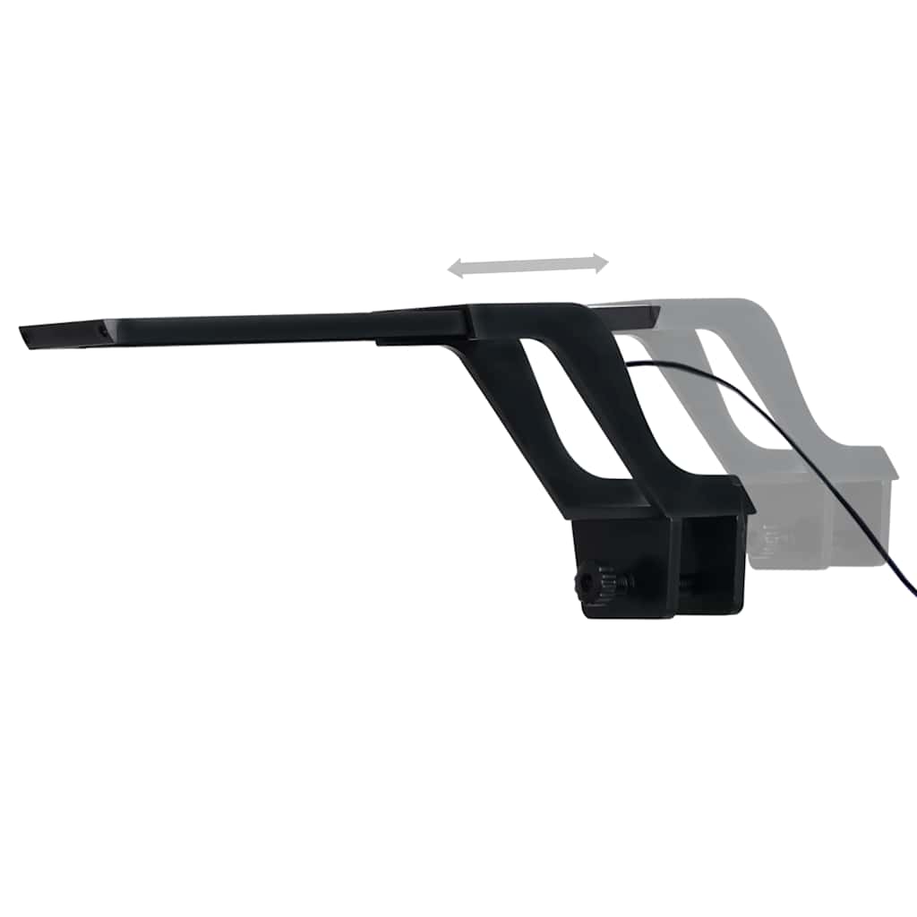 vidaXL Akvariebelysning med klämma 25-45 cm blå och vit