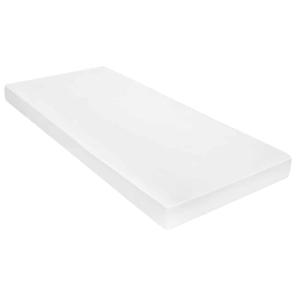 vidaXL Madrass 80x200 cm 7 zoner PU-skum 10 cm H2 H3