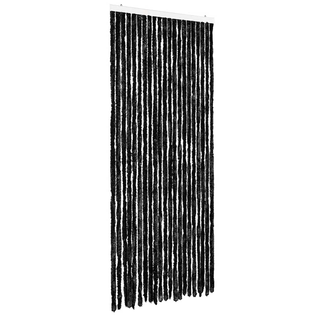 vidaXL Insektsdraperi antracit 90x220 cm chenille