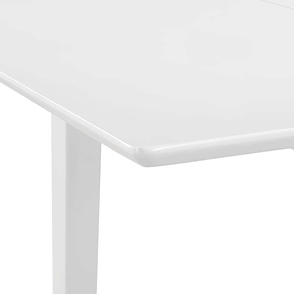 vidaXL Matgrupp 5 delar MDF vit