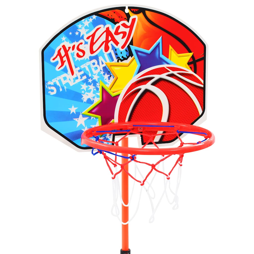 vidaXL Basketkorg med boll för barn