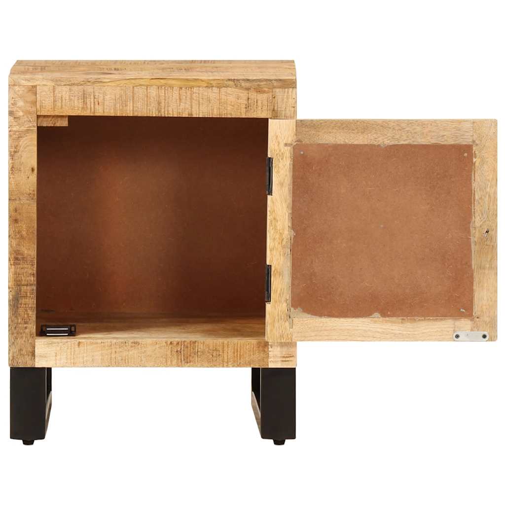 vidaXL Sängbord 40x30x50 cm massivt mangoträ