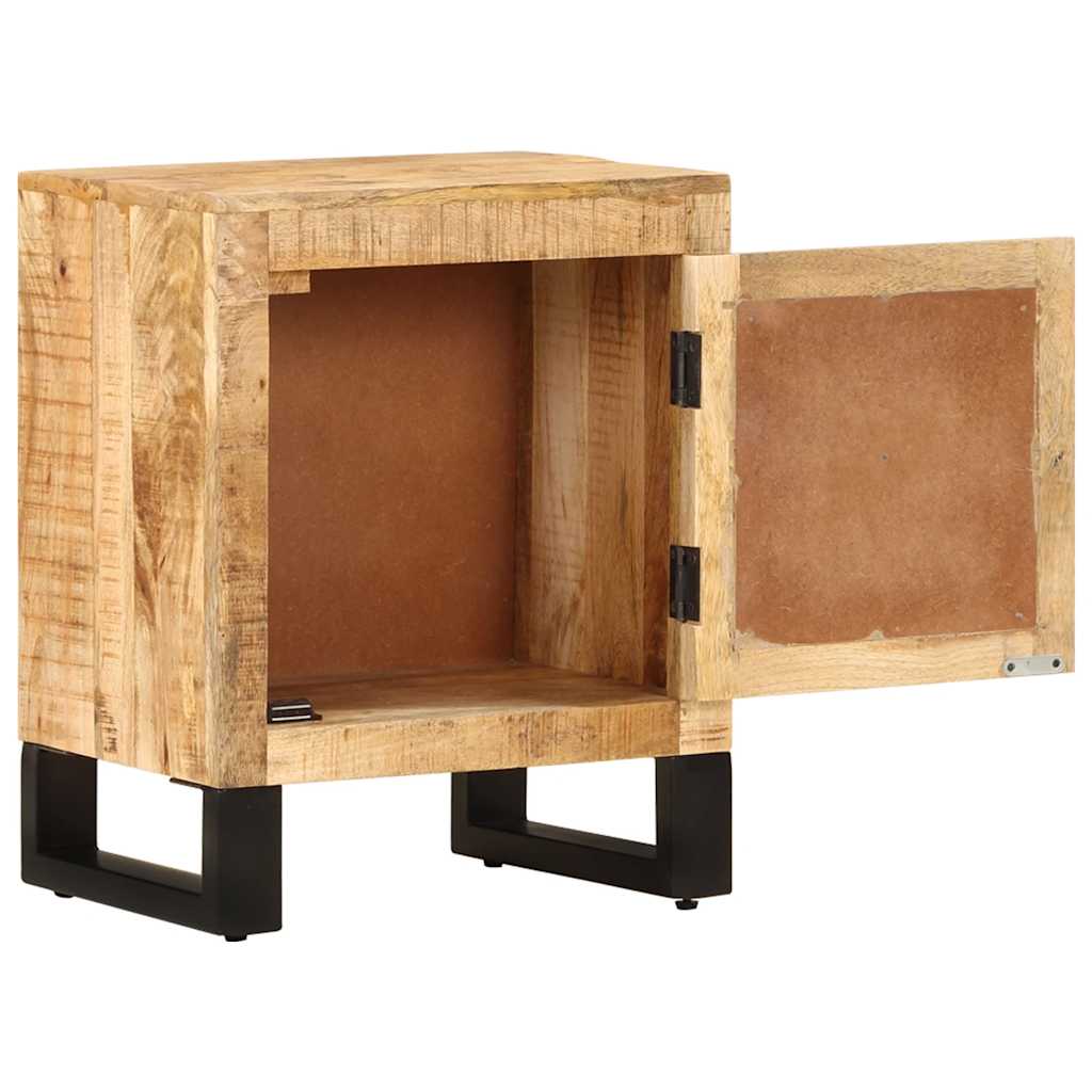 vidaXL Sängbord 40x30x50 cm massivt mangoträ