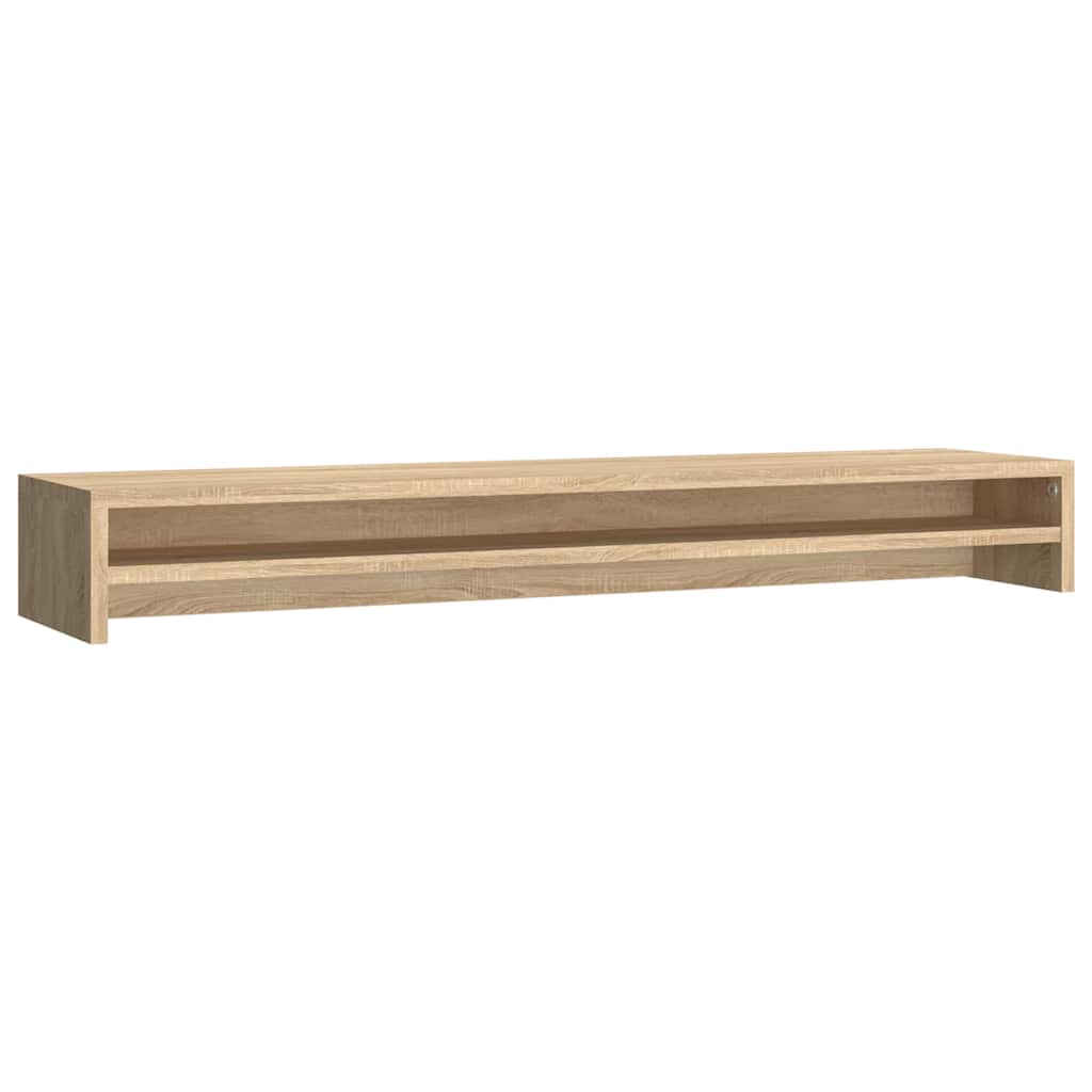 vidaXL Skärmställ sonoma-ek 100x24x13 cm konstruerat trä