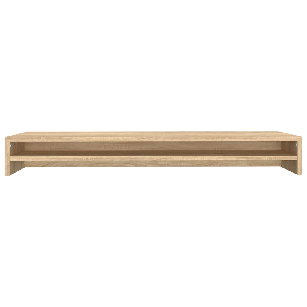 vidaXL Skärmställ sonoma-ek 100x24x13 cm konstruerat trä