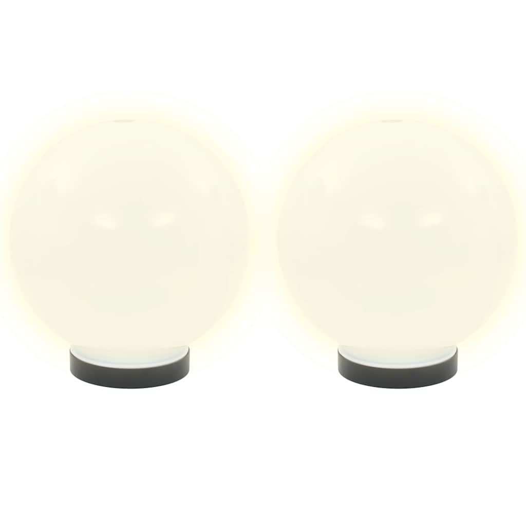 vidaXL Globlampor 4 st LED sfäriska 20 cm PMMA