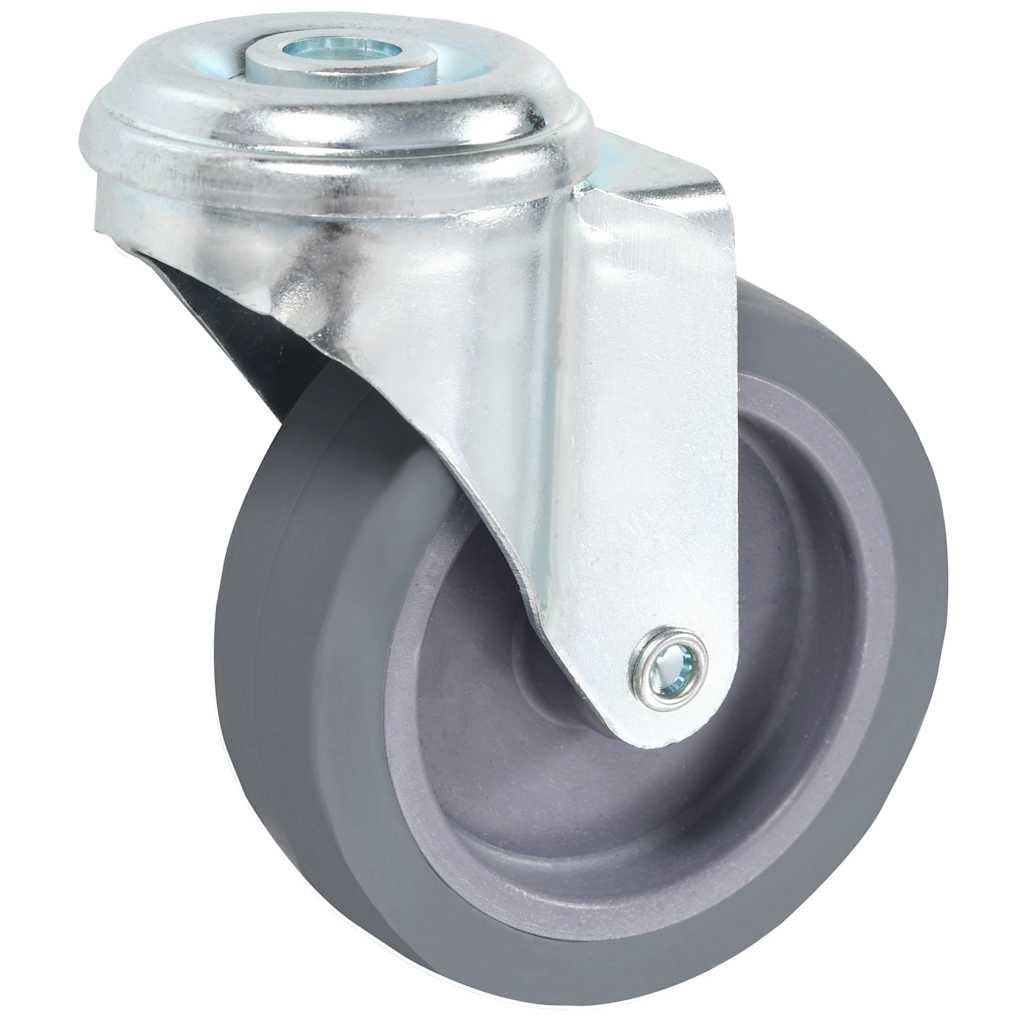 vidaXL Länkhjul med bulthål 16 st 75 mm